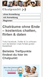 Mobile Screenshot of chatpunkt.de